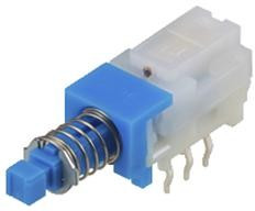 SPUJ191000, Кнопочный переключатель, SPUJ, DPDT, С Защелкой, Квадратный