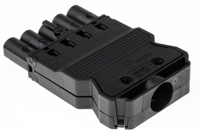 92.954.4053.1, Разъем: разъемный клеммник, зажим под винт, "папа", GST18, 20А