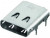 WR-COM USB 3.1 Type C Horizontal THR/SMT 1 mm, 632723100011