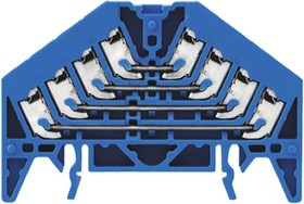 1173930000, DIN Rail Terminal Blocks PRV 4 BL 35X7.5 WS