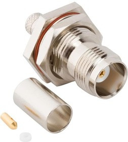 031-6828, RF Connectors / Coaxial Connectors TNC Strt Crmp Jk for LMR-240 Blkhd 50 Oh 031-6828, RF Connectors / Coaxial Connectors TNC Strt Crmp Jk for LMR-240 Blkhd 50 Oh