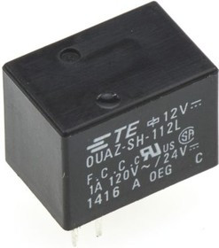 OUAZ-SH-112L.900, Реле: электромагнитное, SPDT, Uобмотки: 12ВDC, 1A/120ВAC, 1A/24ВDC