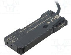 FX-505P-C2, Датчик: световодный усилитель, PNP, IP40, Подключение: провод 2м