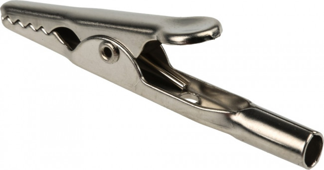 AK305NI, Зажим "крокодил", 16А, 70ВDC, макс.8мм, Подключение: гнездо 4мм