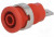SEB 7080 Ni / RT, Red Female Banana Socket, 4 mm Connector, 24A, 1000V, Nickel Plating SEB 7080 Ni / RT, Red Female Banana Socket, 4 mm Connector, 24A, 1000V, Nickel Plating