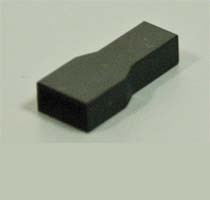 Кожух для клеммы розетка 6,4x0,8, 1H, черный