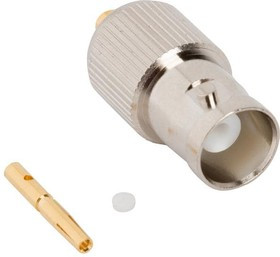 112615, RF Connectors / Coaxial Connectors BNC STARIGHT SOLDER JACK .085 SEMI RIGID