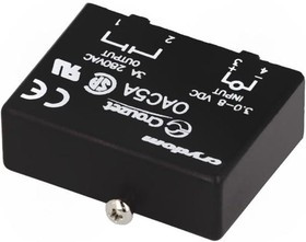 OAC5A, Реле: полупроводниковое, Uупр: 2,75-8ВDC, 3,5А, 24-240ВAC