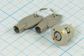 Переключатель замковый, 3P, 0,5, OFF-ON-ON, зажим d11,5, пластик Переключатель замковый, 3P, 0,5, OFF-ON-ON, зажим d11,5, пластик