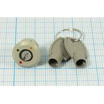 Переключатель замковый, 3P, 0,5, OFF-ON-ON, зажим d11,5, пластик