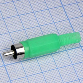 RCA 4004 G(4005), Штекер RCA зеленый
