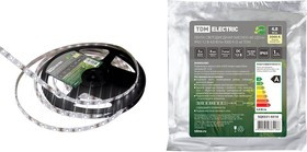 Лента светодиодная SMD2835-60 LED/м-IP65-12 В-4,8 Вт/м-3000 К (5 м) TDM Лента светодиодная SMD2835-60 LED/м-IP65-12 В-4,8 Вт/м-3000 К (5 м) TDM