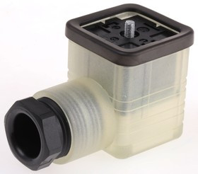 933738212 + 931731002, GDML 2P+E DIN 43650 A, Female Solenoid Valve Connector, with Indicator Light, 110 V Voltage 933738212 + 931731002, GDML 2P+E DIN 43650 A, Female Solenoid Valve Connector, with Indicator Light, 110 V Voltage