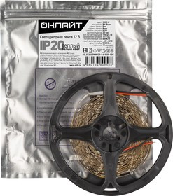СД Лента ОНЛАЙТ 80 958 OLS-2835WW120- 9.6-IP20-12V