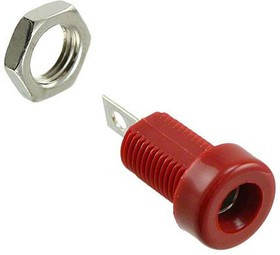 6091, Test Plugs &amp; Test Jacks BANANA JACK RED