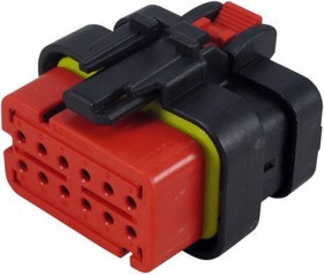 776437-1, Корпус разъема, AMPSEAL, Штекер, 12 вывод(-ов), 4.5 мм, AMP AMPSEAL Series Socket Contacts 776437-1, Корпус разъема, AMPSEAL, Штекер, 12 вывод(-ов), 4.5 мм, AMP AMPSEAL Series Socket Contacts