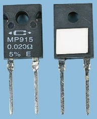 MP915-0.050-1%, 50m Power Film Resistor 15W ±1% MP915-0.050-1%