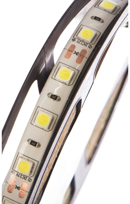 Cветодиодная LED лента LS607, 60SMD 5050 /м 14.4Вт/м 5м IP65 12V холодный белый 27652 Cветодиодная LED лента LS607, 60SMD 5050 /м 14.4Вт/м 5м IP65 12V холодный белый 27652