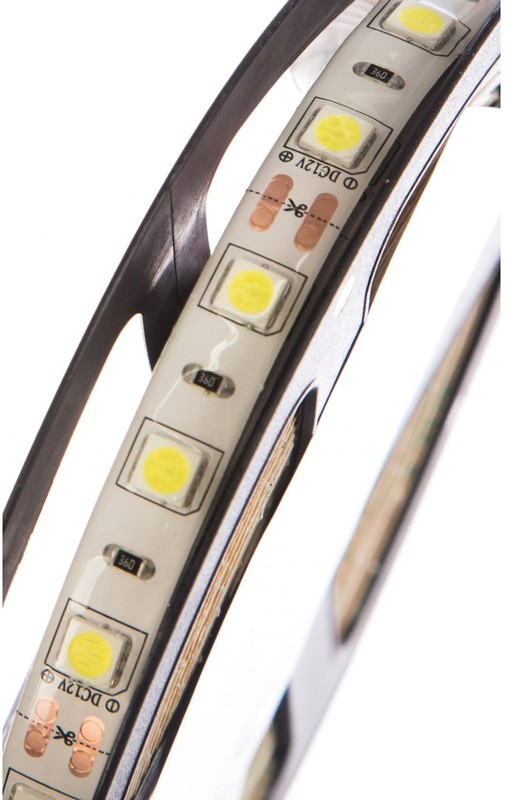 Cветодиодная LED лента LS607, 60SMD 5050 /м 14.4Вт/м 5м IP65 12V холодный белый 27652 Cветодиодная LED лента LS607, 60SMD 5050 /м 14.4Вт/м 5м IP65 12V холодный белый 27652