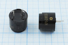 Излучатель звука магнитоэлектрический со встроенным генератором 8~15В, 16x14мм и непрерывным звуком