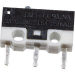 DM3-00P-110G-G, микропереключатель 125В 3A