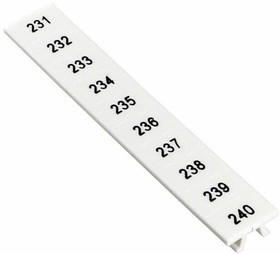 1051016:0231, Terminal Block Tools &amp; Accessories ZB 6.LGS: 231-240