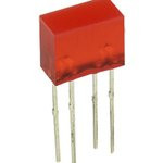 L-835/2SRDT, Световая полоса красная 5х10мм 60мКд