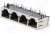 RJJU88442E9H002, Гнездо, RJ45, PIN: 8, Кат: 5, Конф: 8p8c
