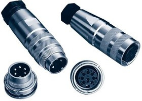 C091-61G105-130-2, Circular DIN Connectors FEMALE RECEPTACLE 5 WAY