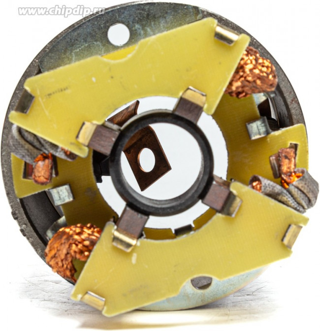 Статор стартера МТЗ, ЗИЛ 12В с щетками на стартер 9-142-780