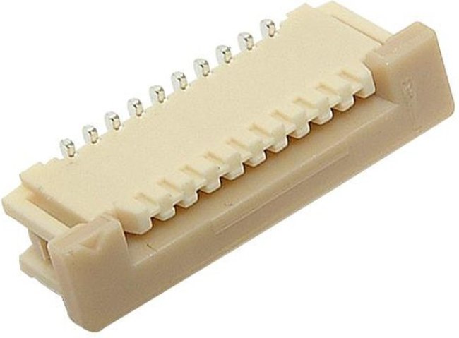 526101272, Разъем FPC 12 контактов шаг 1мм SMD серия Easy-OnT лента на катушке 526101272, Разъем FPC 12 контактов шаг 1мм SMD серия Easy-OnT лента на катушке