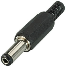 PL2314, Разъем питания 5.5x2.1x14.0мм штекер пластик на кабель, Pro Legend