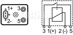 MR105, Реле рабочего тока