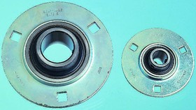 3 Hole Flange Bearing Unit, SLFE1, 25.4mm ID