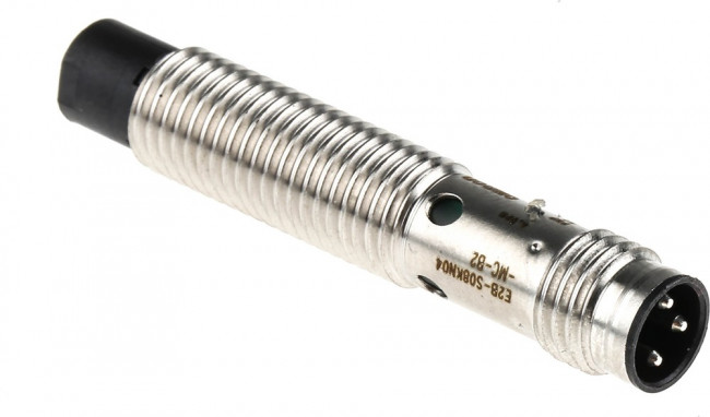 E2BS08KN04MCB2, Датчик индуктивный, 10-30ВDC, М8, IP67, 200мА, -25-70°C