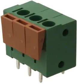 1776259-3, Fixed Terminal Blocks 5.0MM BRD MNT 3 POS TOP WIRE ENTRY