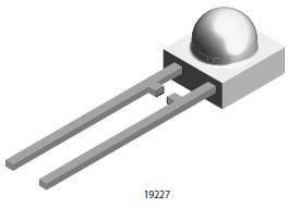 TLPH5600, Standard LEDs - Through Hole Red Tinted Diffused 0.63-1.5mcd@10mA