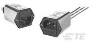 3EGS1-2, 3A, 250 V ac Male Chassis Mount IEC Inlet Filter 3EGS1-2 3EGS1-2, 3A, 250 V ac Male Chassis Mount IEC Inlet Filter 3EGS1-2