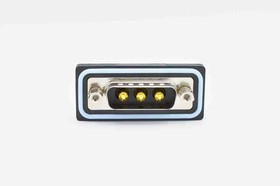 SDF-V09-113L011, SDF 9 Way Vertical PCB D-sub Connector Plug, 2.74mm Pitch, with 4-40 Screw Locks