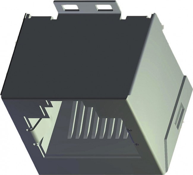 1705549-1, Modular Connectors / Ethernet Connectors 8P Shielded Invert Modular Jack