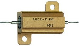 RH025R0100FE05, Wirewound Resistor 25W, 10mOhm, 1%