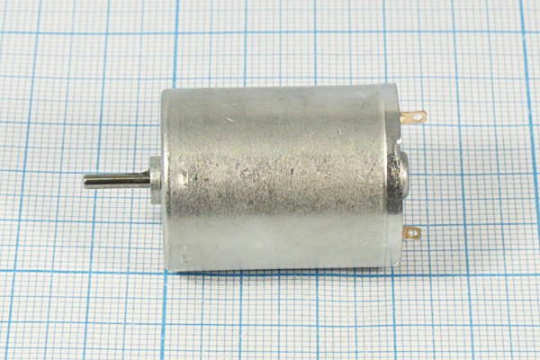 Двигатель 12В, 0,175А, левый, скорость(об/мин) 5146, размер 24x34m43, RK-370CH-15330