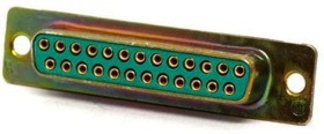 DBMM25S, D-Sub Standard Connectors DSUB 25F SOD G50 ZINC