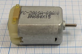 Двигатель постоянного тока 6В, 14000 об/мин, 6210 двиг 6В\0,28А\пр\14000\ 24x30m45\FC-280SA-08600