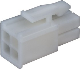 172167-1, Корпус разъема Mini-Universal MATE-N-LOK, вилка 4PIN без контактов (Plug) 172167-1, Корпус разъема Mini-Universal MATE-N-LOK, вилка 4PIN без контактов (Plug)