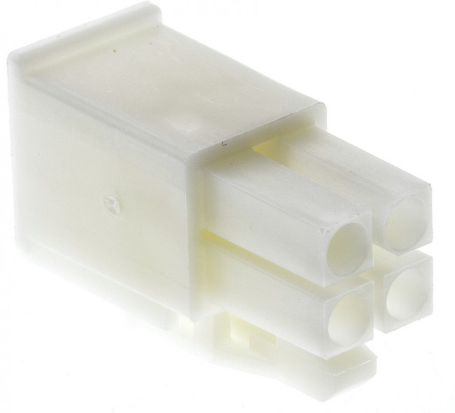 172167-1, Корпус разъема Mini-Universal MATE-N-LOK, вилка 4PIN без контактов (Plug) 172167-1, Корпус разъема Mini-Universal MATE-N-LOK, вилка 4PIN без контактов (Plug)