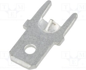 KEYS1213-ST, Наконечник: плоский, 5,2мм, 0,8мм, "папа", THT, латунь, луженые