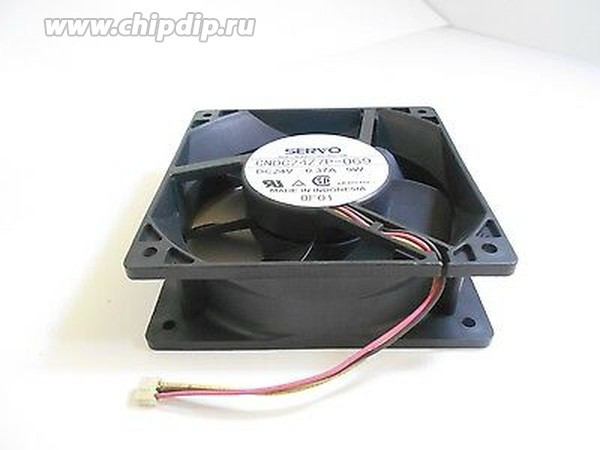 Вентялятор Servo CNDC24U7C-061 24DC 0.45A 10.8W 120x38 3pin