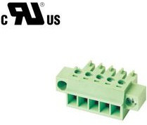 RND 205-15EDGKM-3.81-03P, Female Header, Straight, 3.81mm Pitch, 3 Poles