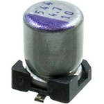 10SVP4R7M, Конденсатор: полимерный, 4,7мкФ, 10ВDC, SVP, SMD, ±20%, -55-105°C